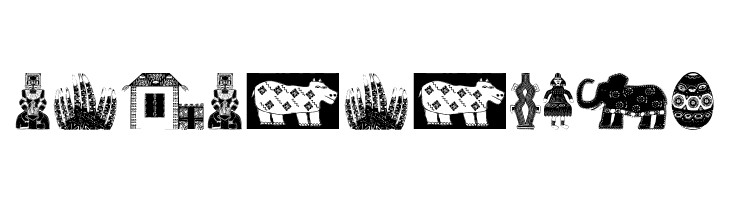 AfricaArtTwo  Free Fonts Download