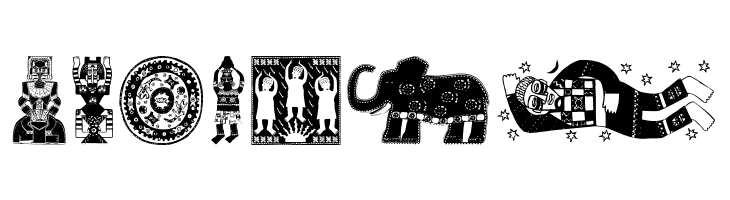 AfricaArtTwo  Free Fonts Download