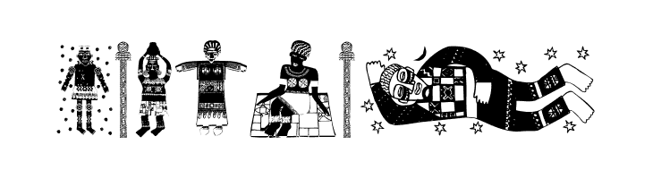 AfricaArtTwo  Free Fonts Download