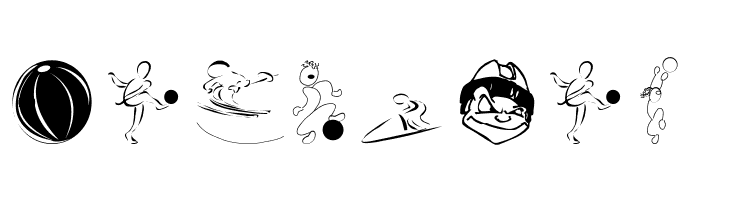 SportsCartoons  Free Fonts Download