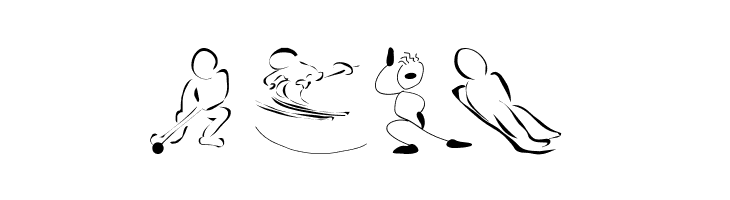 SportsCartoons  Free Fonts Download