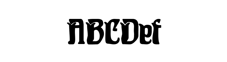 PittoresqJugendstil  Free Fonts Download
