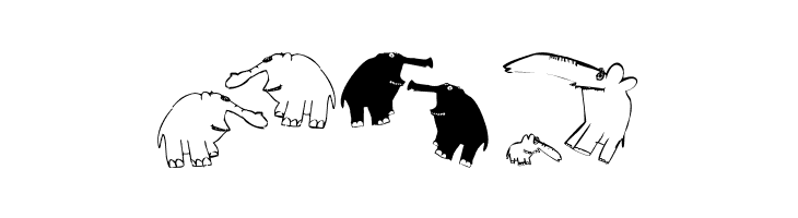 DillElefantenTwo  Free Fonts Download