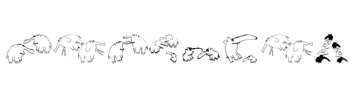 DillElefantenTwo  Free Fonts Download