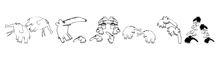 DillElefantenTwo  Free Fonts Download