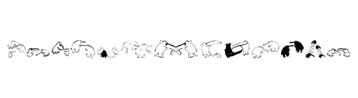DillElefantenTwo  Free Fonts Download