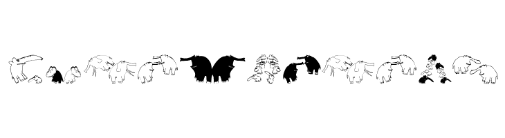 DillElefantenTwo  Free Fonts Download