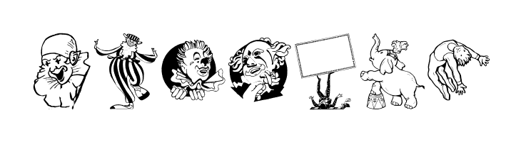 VectorAnimalsOrPeople  Free Fonts Download