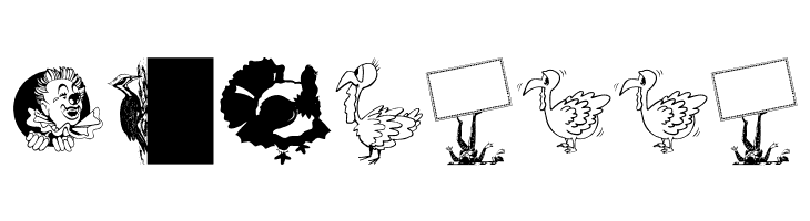 VectorAnimalsOrPeople  Free Fonts Download