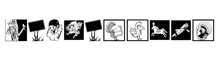 VectorAnimalsOrPeople  Free Fonts Download