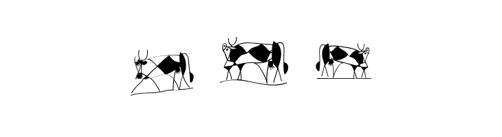 CowBats  Free Fonts Download