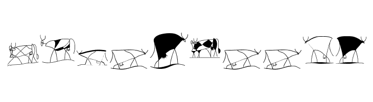 CowBats  Free Fonts Download