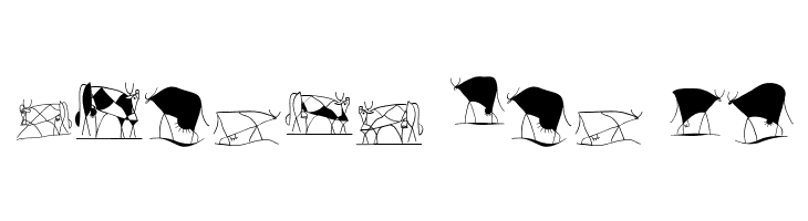 CowBats  Free Fonts Download