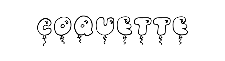 JI Balloon Caps  Free Fonts Download