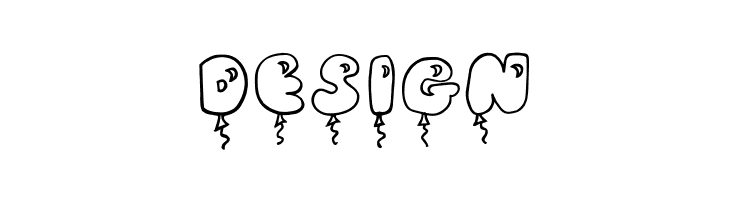 JI Balloon Caps  Free Fonts Download