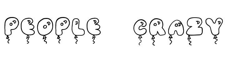 JI Balloon Caps  Free Fonts Download