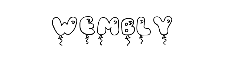 JI Balloon Caps  Free Fonts Download
