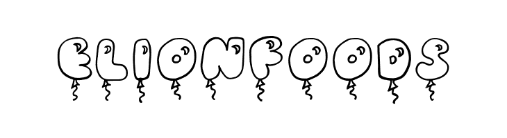 JI Balloon Caps  Free Fonts Download
