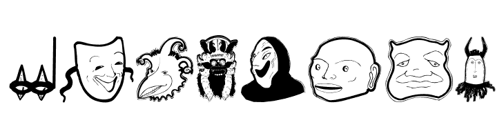 MasksK  Free Fonts Download
