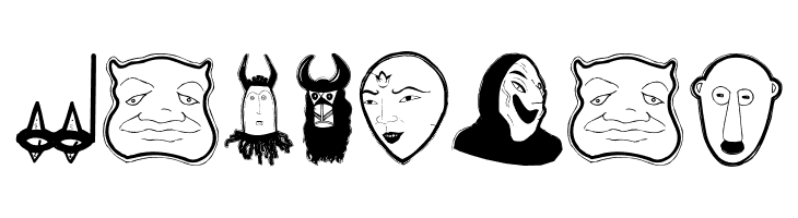 MasksK  Free Fonts Download