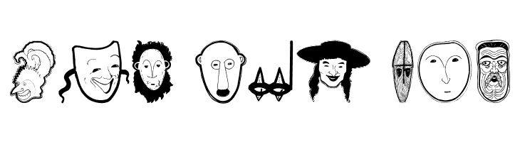 MasksK  Free Fonts Download