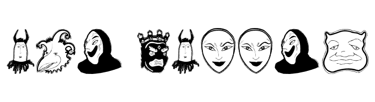 MasksK  Free Fonts Download