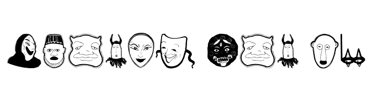 MasksK  Free Fonts Download