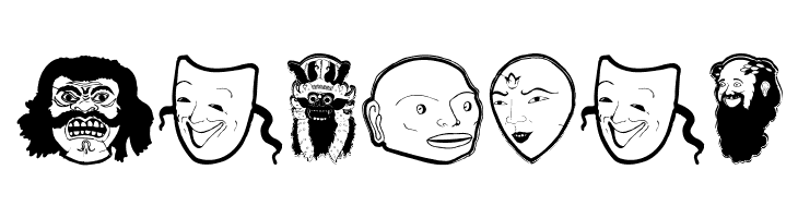 MasksK  Free Fonts Download