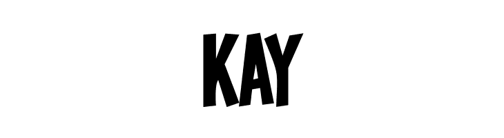 KAY Screebie Font