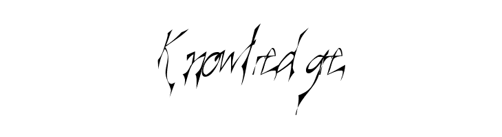 Creepygirl LightOblique  Free Fonts Download