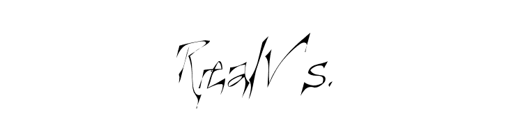 Creepygirl LightOblique  Free Fonts Download