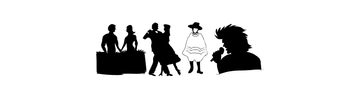 Menschen  Free Fonts Download