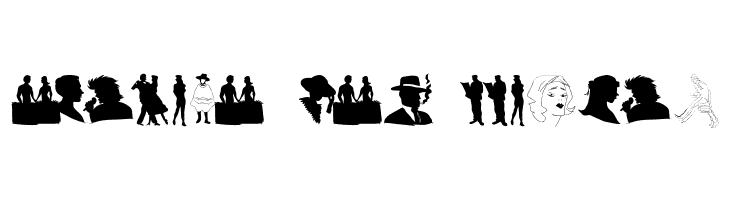 Menschen  Free Fonts Download