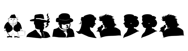 Menschen  Free Fonts Download