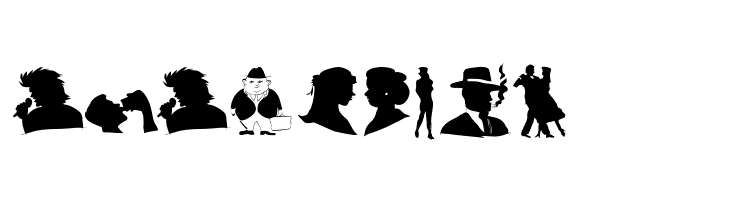 Menschen  Free Fonts Download