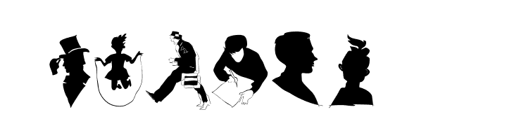 Menschen  Free Fonts Download