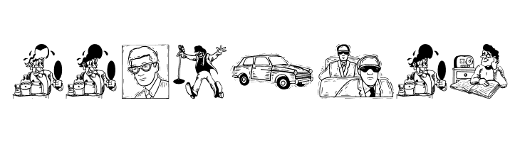 FiftyYearsAgo  Free Fonts Download