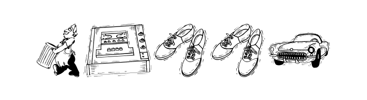 FiftyYearsAgo  Free Fonts Download