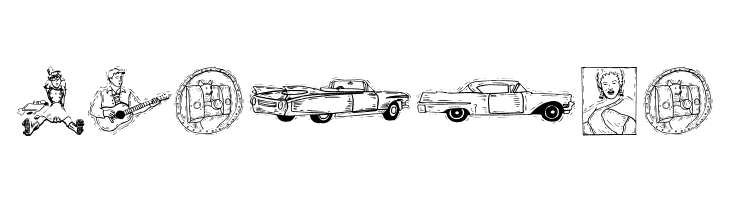 FiftyYearsAgo  Free Fonts Download