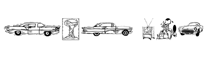 FiftyYearsAgo  Free Fonts Download