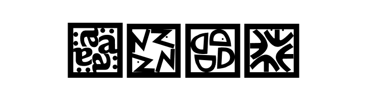 KaleidoQuattroInvers  Free Fonts Download