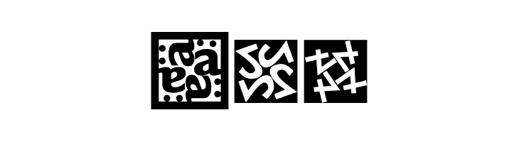 KaleidoQuattroInvers  Free Fonts Download