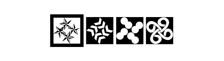 KaleidoQuattroInvers  Free Fonts Download