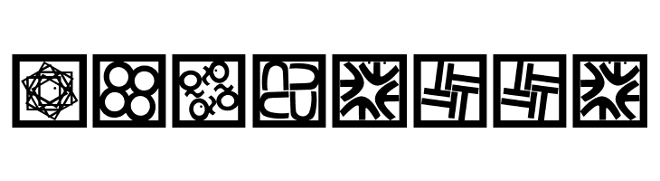 KaleidoQuattroInvers  Free Fonts Download