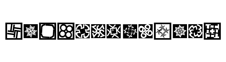 KaleidoQuattroInvers  Free Fonts Download