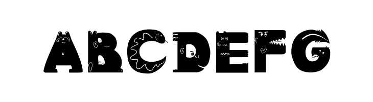 AnimalTypeFaces  Free Fonts Download