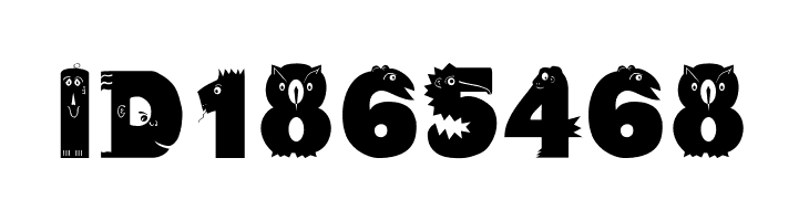 AnimalTypeFaces  Free Fonts Download