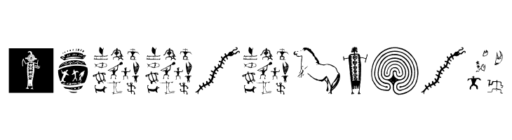 PetroGlyphs07  Free Fonts Download