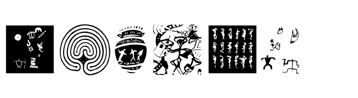 PetroGlyphs07  Free Fonts Download
