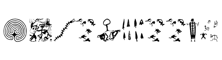 PetroGlyphs07  Free Fonts Download